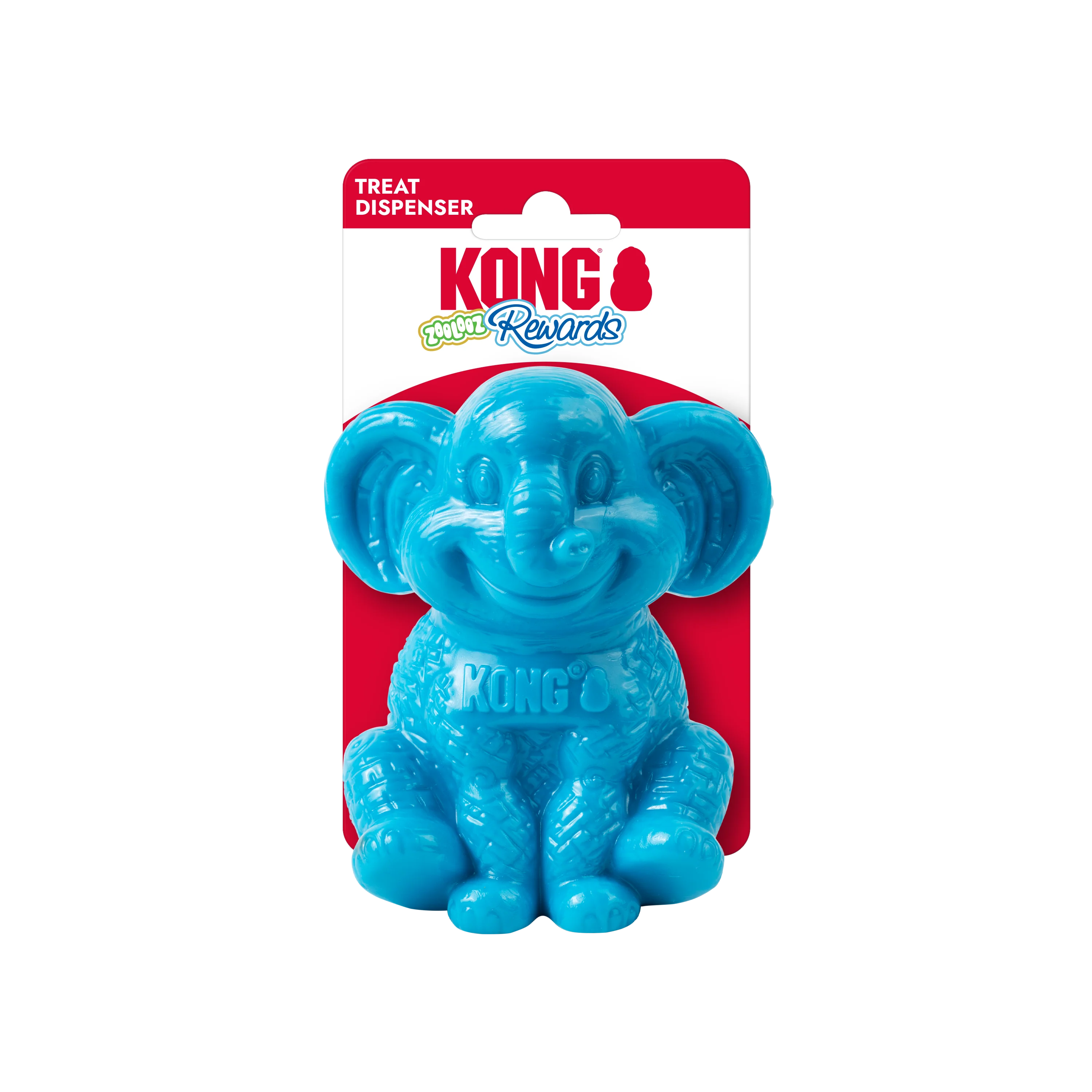 KONG KONG Rewards Zoolooz Elephant Dog Toy Medium