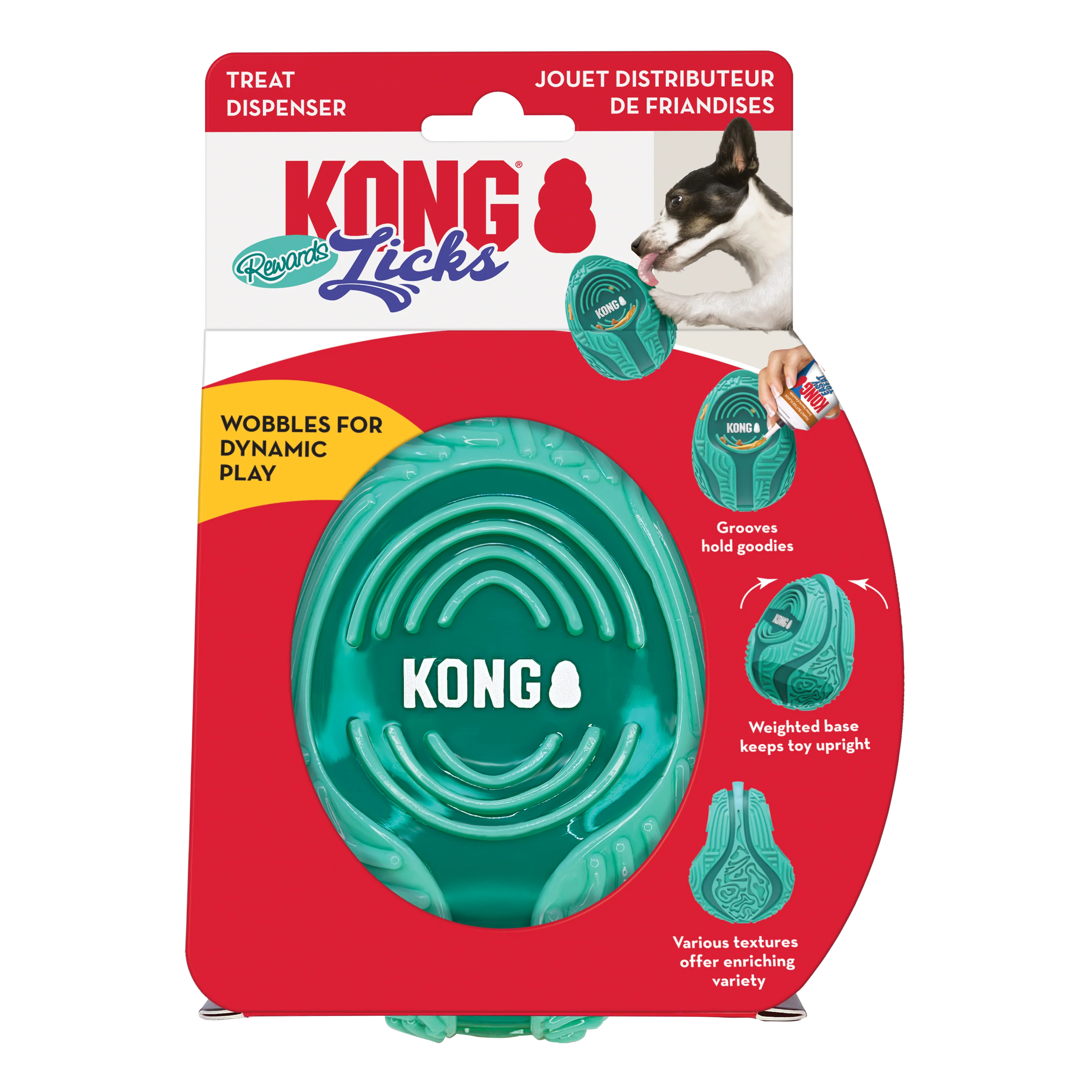 KONG Licks Rewards Treat Dispenser Medium/Large
