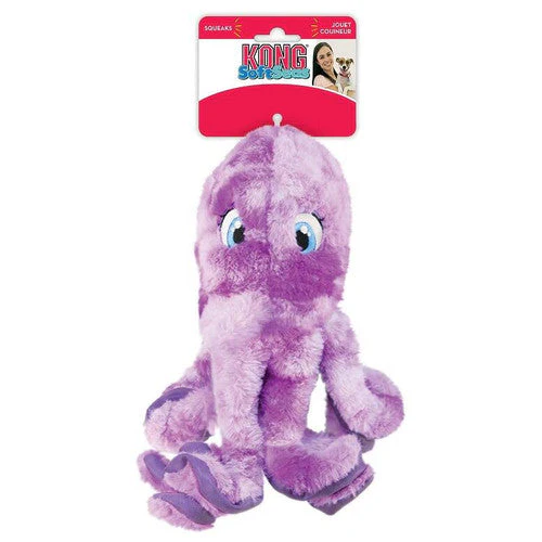 KONG Soft Seas Octopus Large Dog Toy {L+1 } 659515 - Image 2
