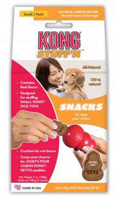 KONG Stuff'N Snacks Dog Treats Bacon & Cheese SM 8oz - Image 2