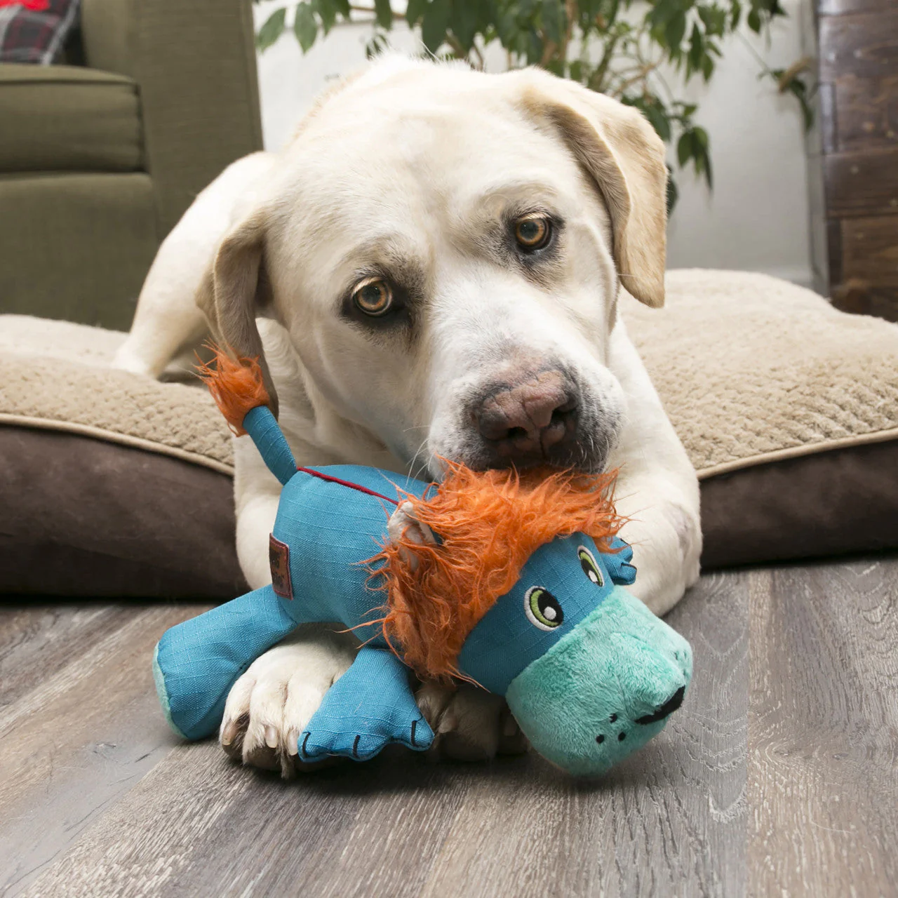 KONG Cozie Ultra Max Moose Dog Toy MD - Image 2
