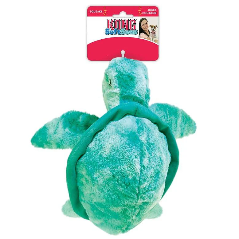 KONG Soft Seas Turtle Large Dog Toy {L+A} 659516