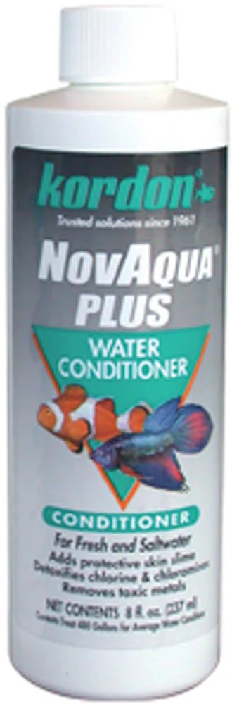 Kordon NovAqua Plus Water Conditioner & Dechlorinator 8 fl. oz