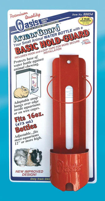 Oasis Basic Hold-Guard for Small Animal Water Bottles Assorted 16 Ounces - Image 2