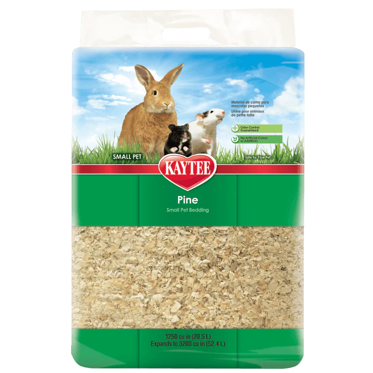 Kaytee Small Animal Pine Pet Bedding & Litter, 52.4 Liters