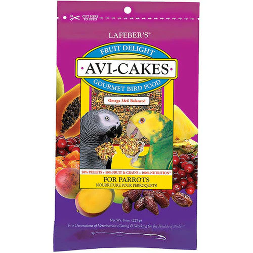 Lafeber Company Fruit Delight Avi-Cakes Parrot Treat 8oz - Image 2