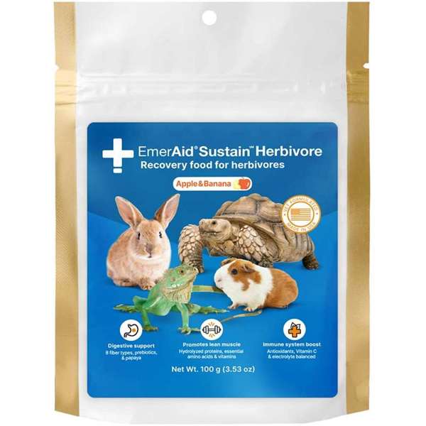 Lafeber Company EmerAid Sustain Canine Recovery Food for Herbivores Apple & Banana 100 g