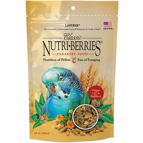 Lafeber Company Classic Nutri-Berries Parakeet Food 10oz - Image 2