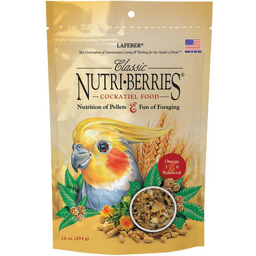 Lafeber Company Classic Nutri-Berries Cockatiel Food 10oz - Image 2