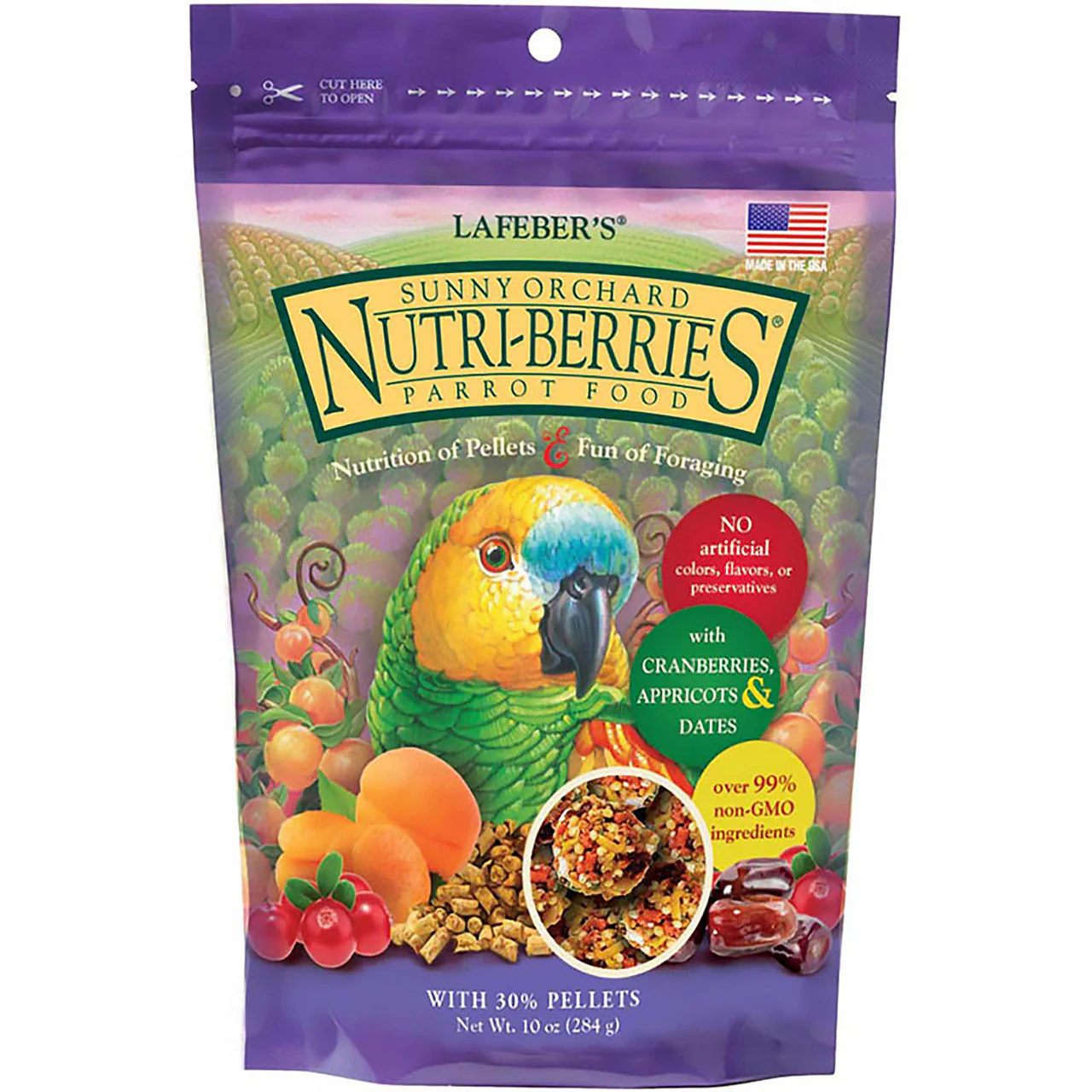 Lafeber Company Sunny Orchard Nutri-Berries Parrot Food 10oz