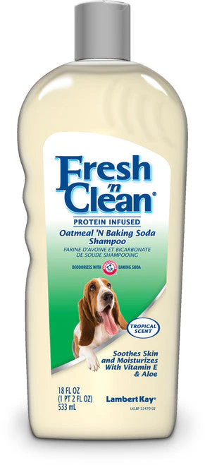 Fresh N Clean Protein Infused Oatmeal N Baking Soda Shampoo 18 fl. oz - Image 2