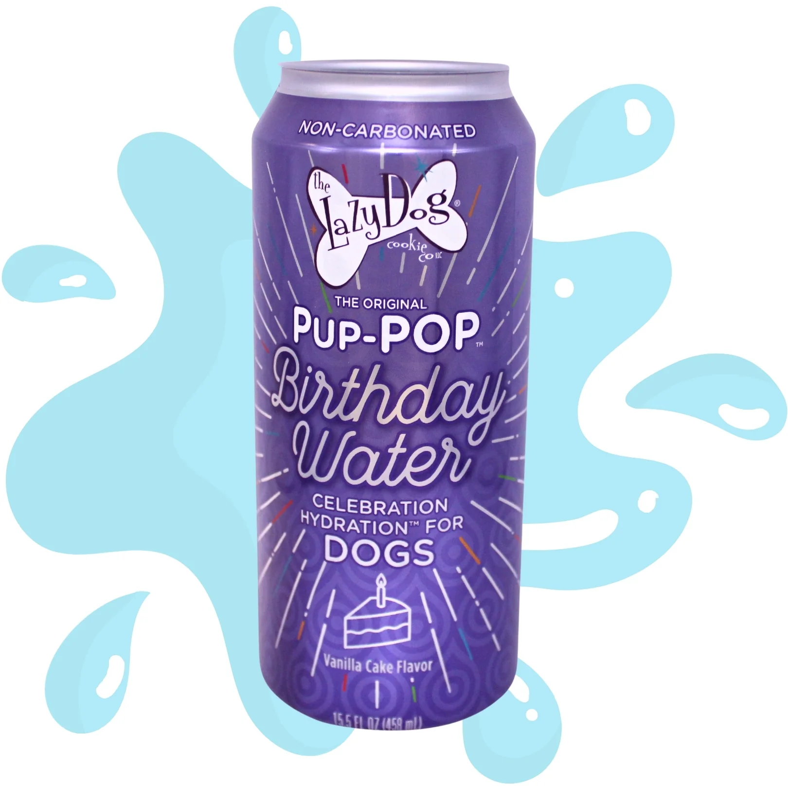 Lazy Dog Cookies Pup-POP Birthday Water 15.5 oz