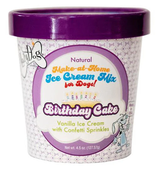 Lazy Dog Make at Home Ice Cream Mix Birthday Cake Flavor 4.5 oz - Image 2