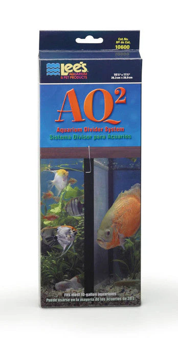 Lees AQ2 Aquarium Divider System Black 10 gal 10x12 in - Image 2