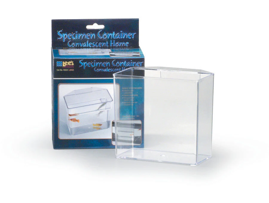 Lees Convalescent Home/Specimen Container Clear LG