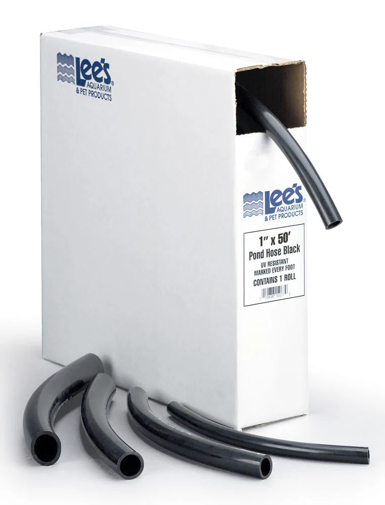 Lees Flex Pond Hose/Tubing Black 1 in X 50 ft