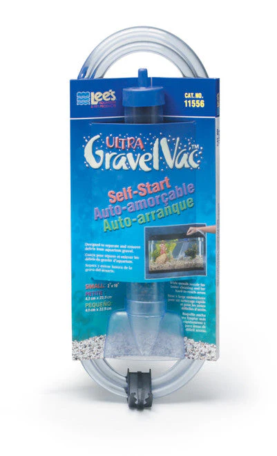 Lees Ultra GravelVac Self-Start Gravel Vacuum Cleaner with Nozzle & Clip 2in X 10in MD - Image 2