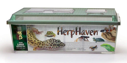Lees HerpHaven Breeder Box Green 17.75in X 6.87in LG - Image 2