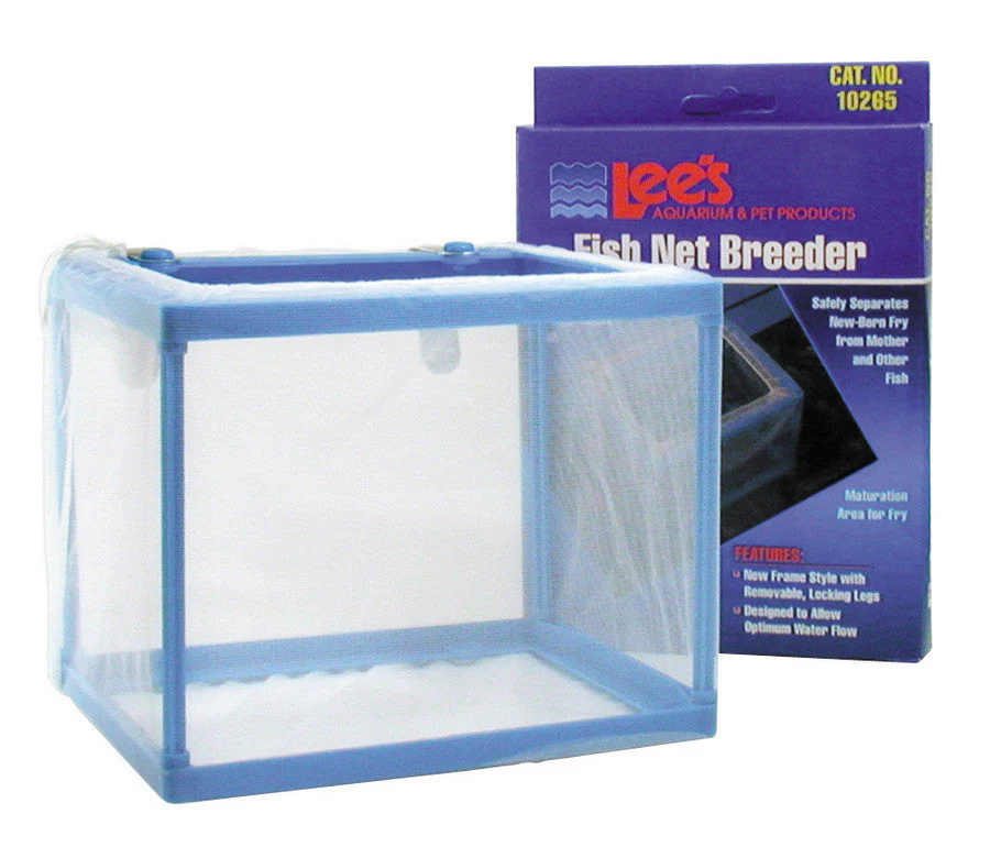 Lees Net Breeder Clear, Blue