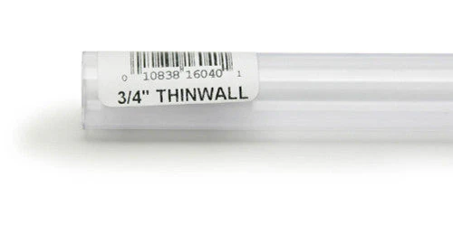 Lees Thinwall Rigid Aquarium Tubing Clear 3/4 in x 36 in - Image 2