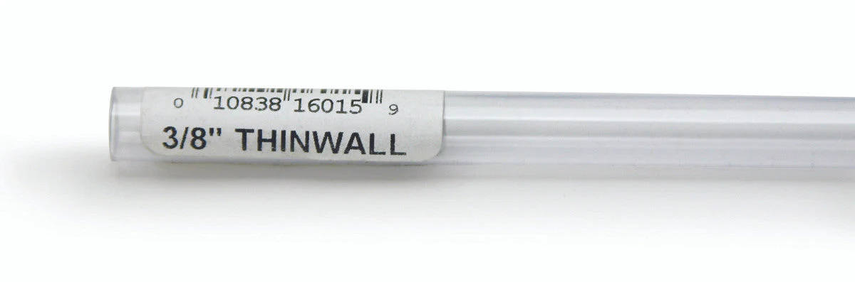 Lees Thinwall Rigid Aquarium Tubing Clear 3/8 in x 36 in