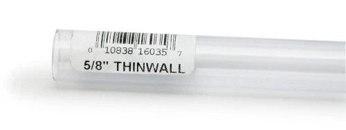 Lees Thinwall Rigid Aquarium Tubing Clear 5/8 in x 36 in - Image 2