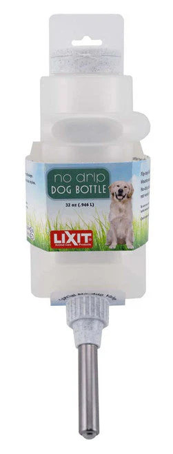 Lixit Top Fill Dog Water Bottle White 32 Ounces - Image 2