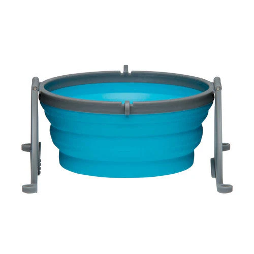 Loving Pets Travel Dog Bowl Blue LG - Image 2