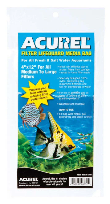 Acurel Filter Lifeguard Media Bag White 4 in x 12 in - Image 2