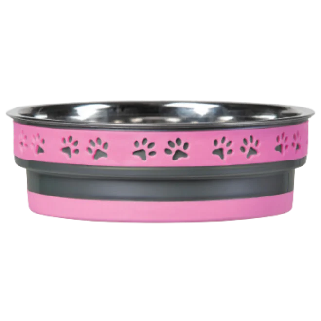 Loving Pets Corsa Pet Bowl Fiery Pink Large