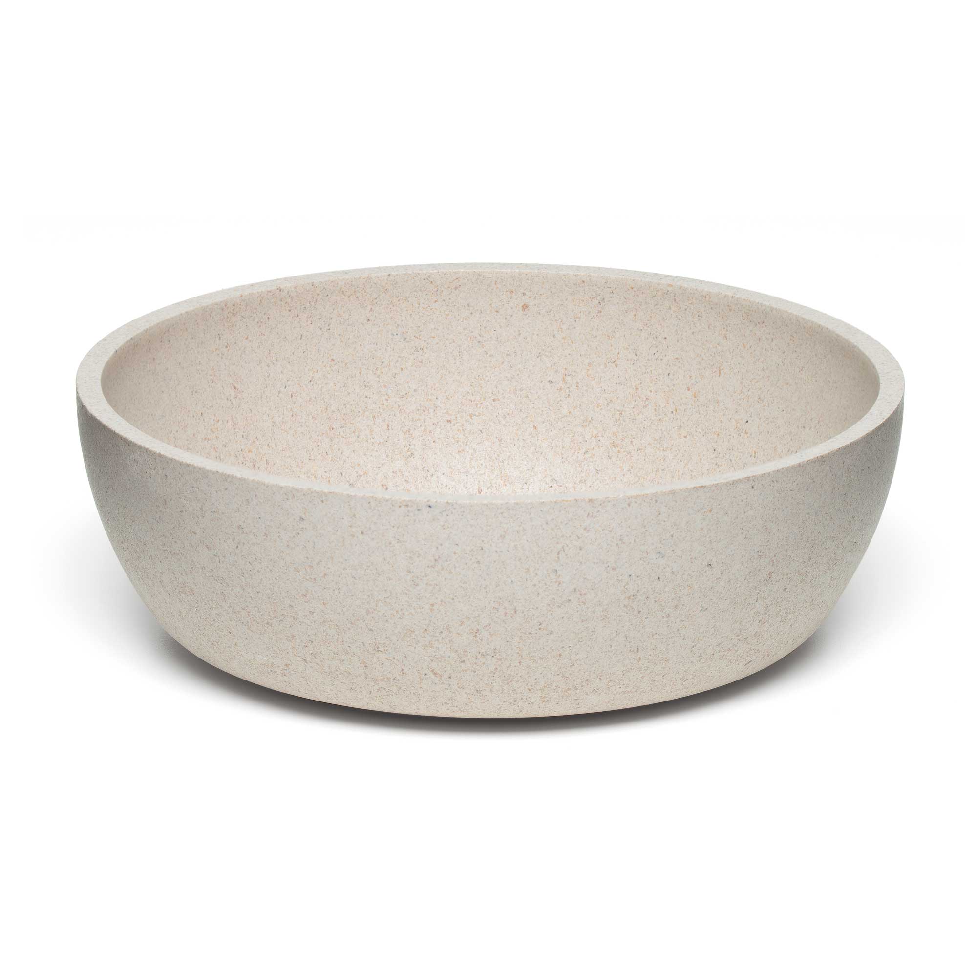 Loving Pets Dolce Bamboo Pet Bowl Oat Medium