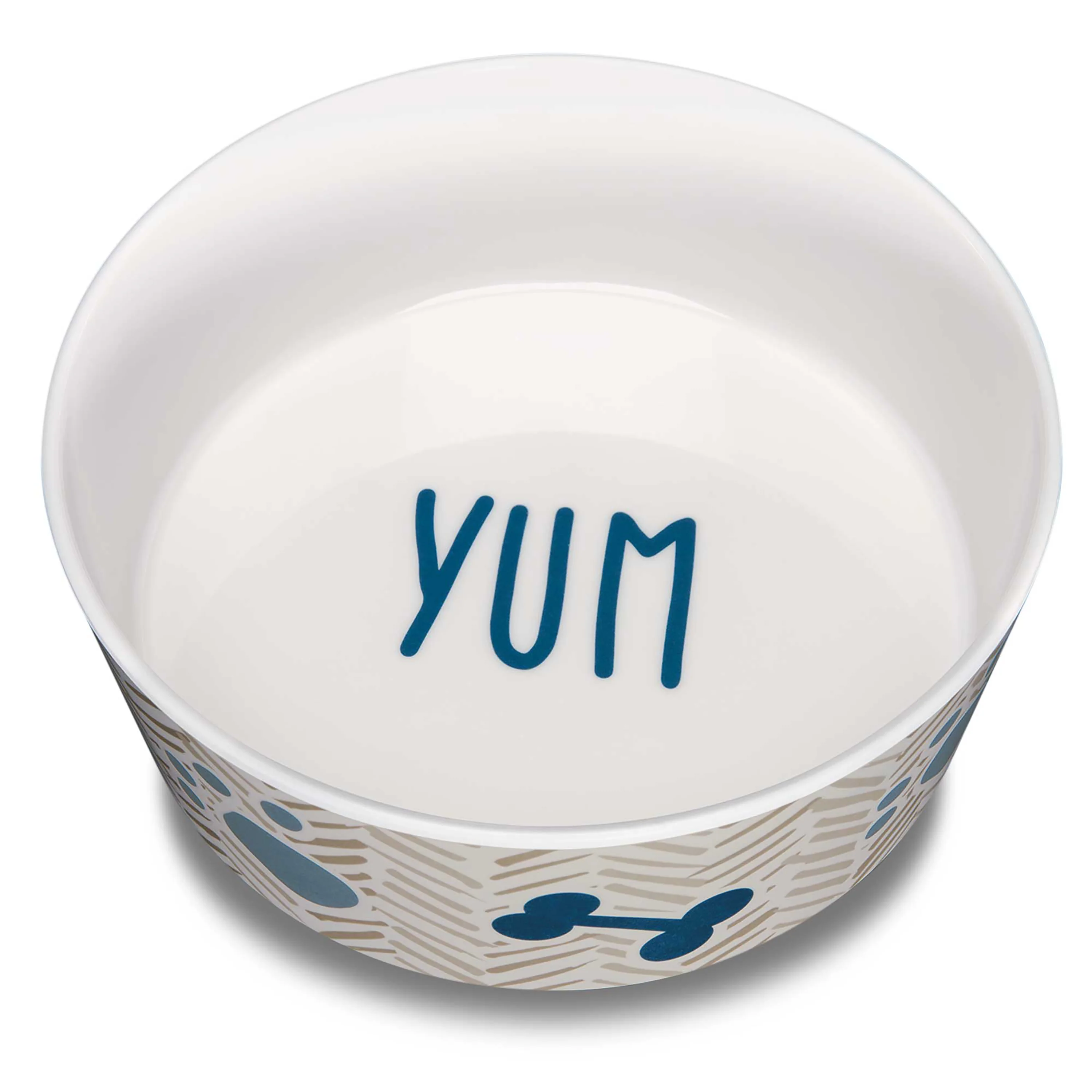 Loving Pets Dolce Moderna Bowl Yum Chevron Small