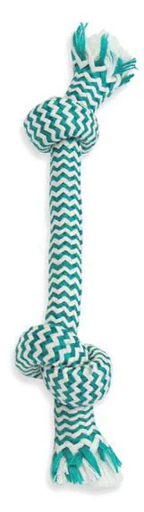 Mammoth Pet Products EXTRA FRESH 2 Knot Bone Dog Toy 12 in