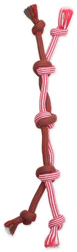 Mammoth Pet Products Flossy Chews Extra Double Rope Tug Dog Toy Small, 20 in