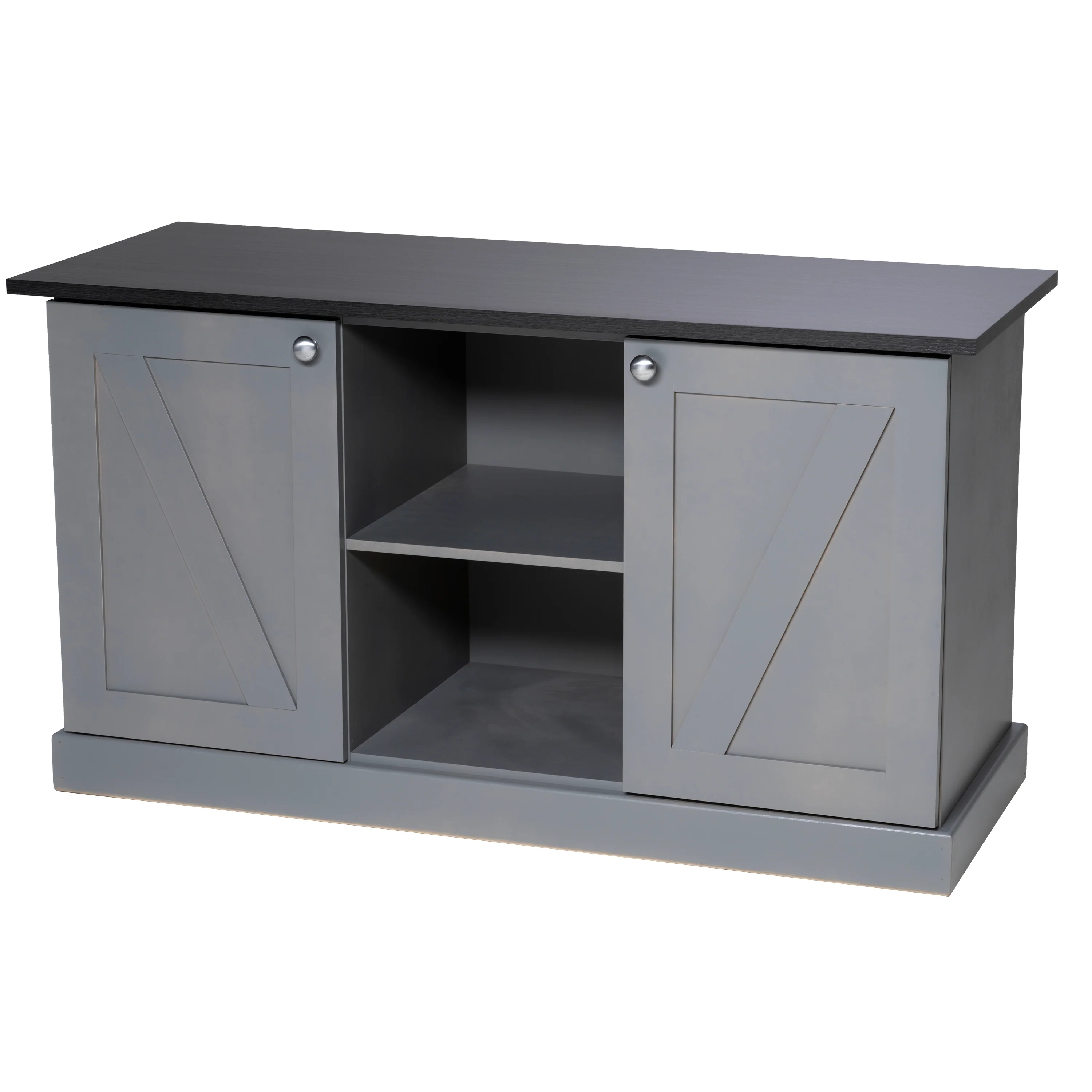 Marineland Barnwood Aquarium Stand Black 48In X 18 in SD-4