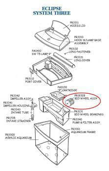Marineland Bio-Wheel Assembly Penguin Mini 99B System 3 {L+1RR} 309107 - Image 2