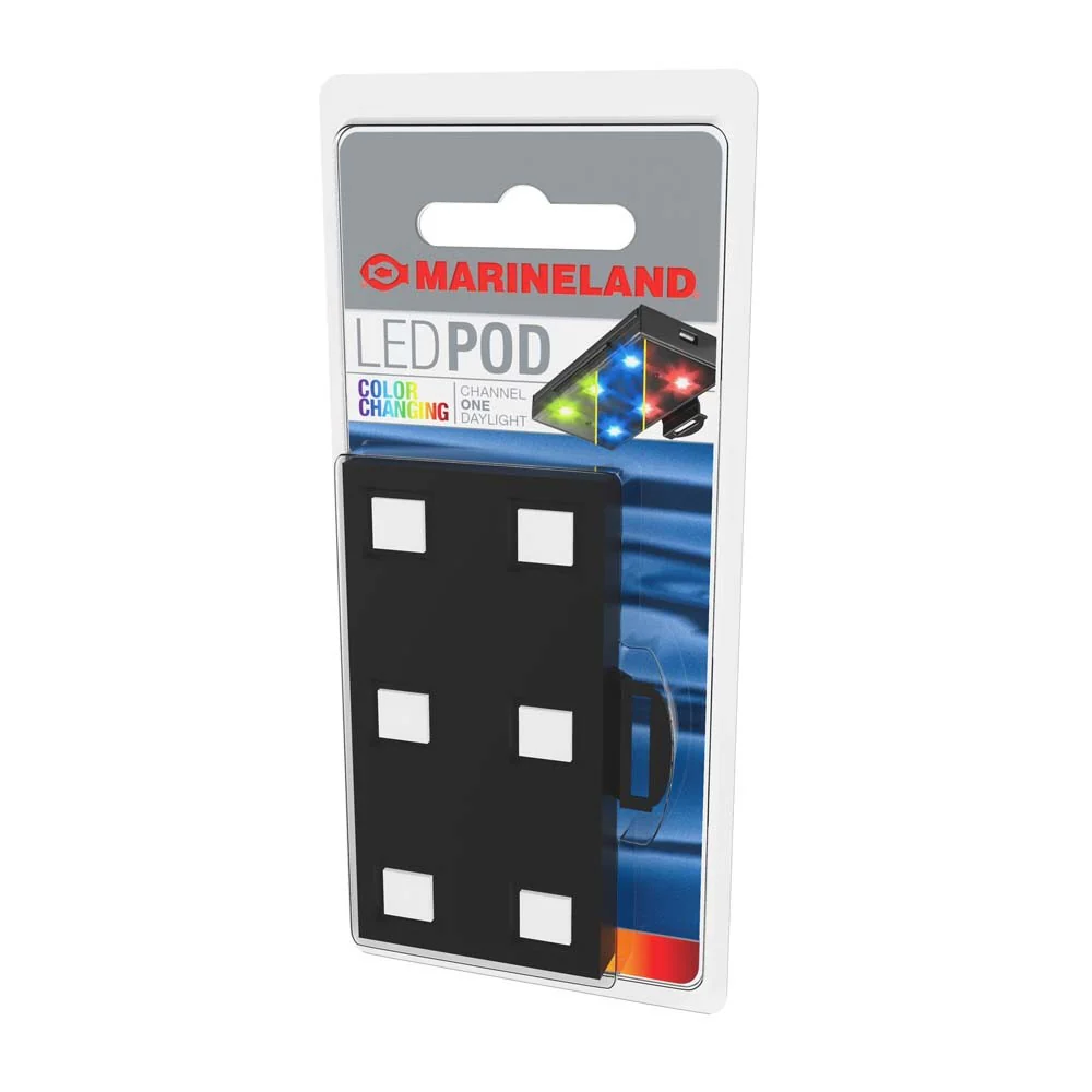 Marineland Color Changing LED POD without Remote Black
