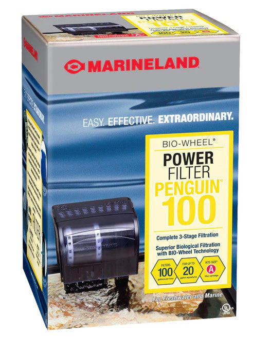 Marineland Penguin 100 Power Filter Black 100 GPH - Image 2