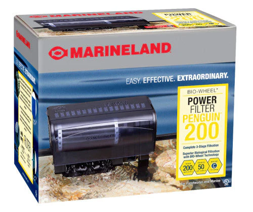 Marineland Penguin 200 Power Filter Black 200 GPH - Image 2
