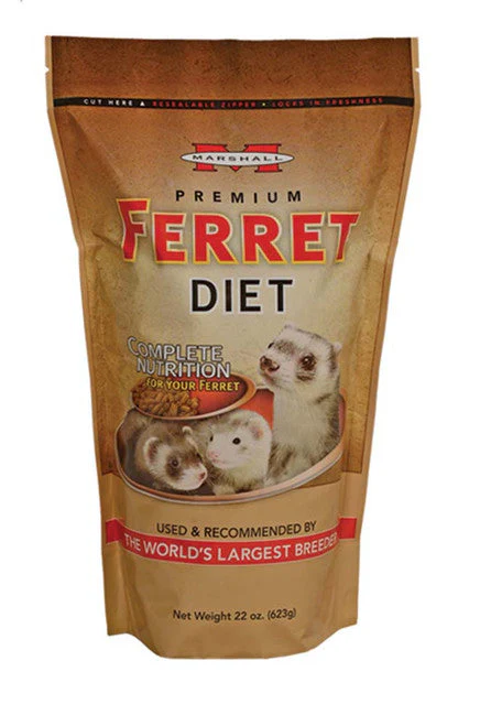 Marshall Premium Ferret Diet Dry Food 22 oz - Image 2