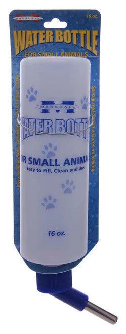 Marshall Water Bottle for Small Animals Clear, Blue - Image 2