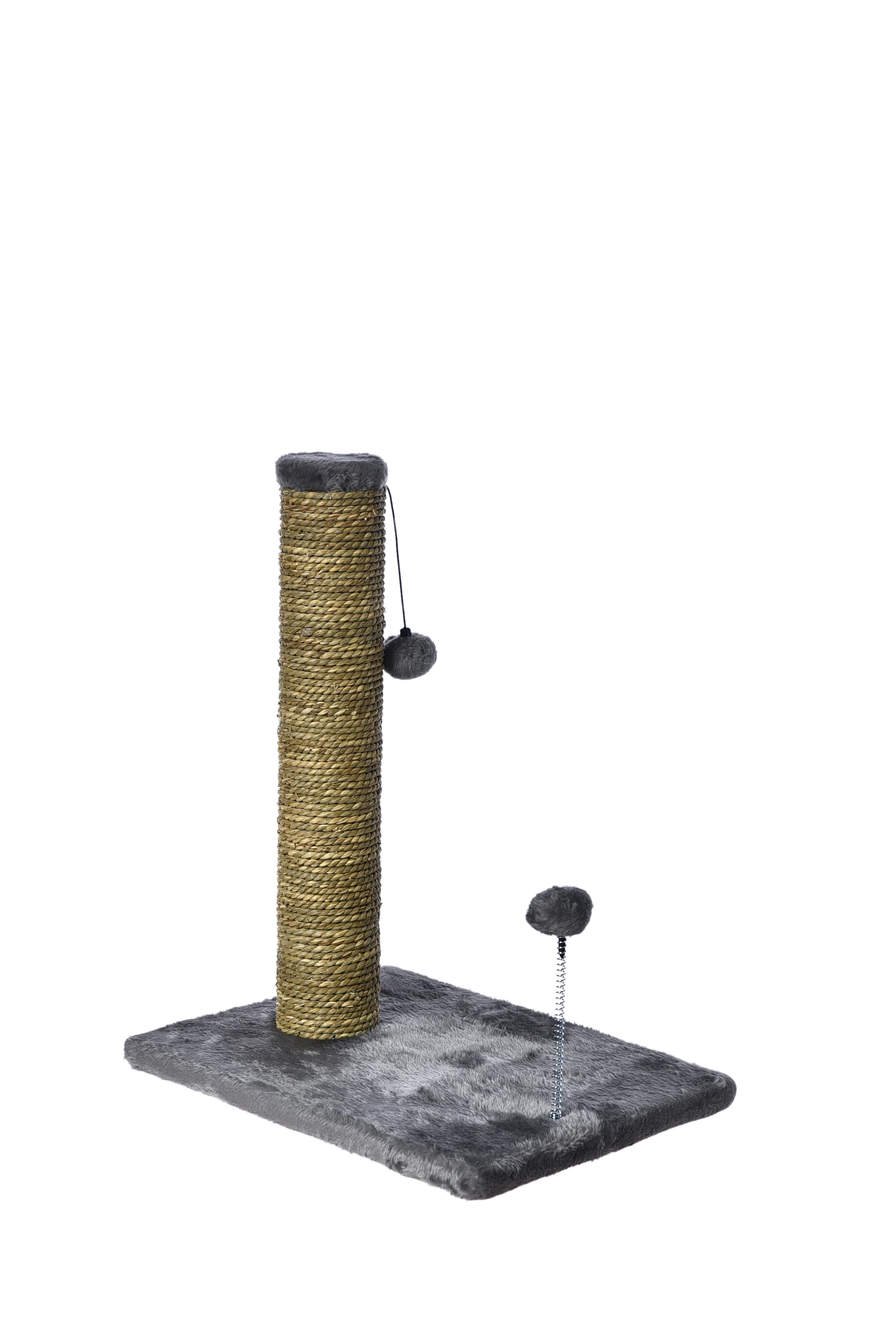 Max & Marlow Cat Scratching Post w/ 2 Cat Toys 20 in