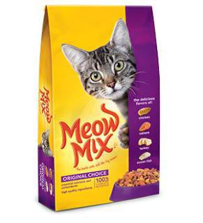 Meow Mix Orig Chc Dry Cat Fd 22lb{l-1}799156 - Image 2