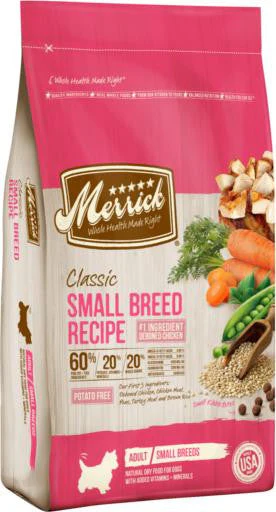 Merrick Classic Small Breed Recipe 4lb {L-1} 295282 - Image 2