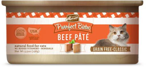 Merrick Purrfect Bistro Beef Pate 24/5.5oz {L-1} 295036