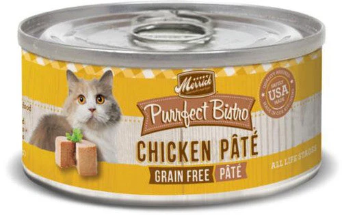 Merrick Purrfect Bistro Chicken Pate 3oz Cat {L+1} 295002 - Image 2