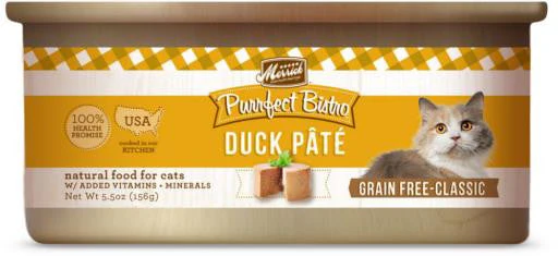 Merrick Purrfect Bistro Duck Pate 24/5.5 oz Cat {L-1} 295035