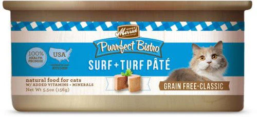 Merrick Purrfect Bistro Surf and Turf 5.5 oz Cat {L+1} 295047 - Image 2