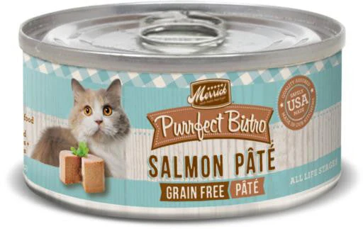 Merrick Purrfect Bistro Salmon Pate 24/3oz {L-1} 295003