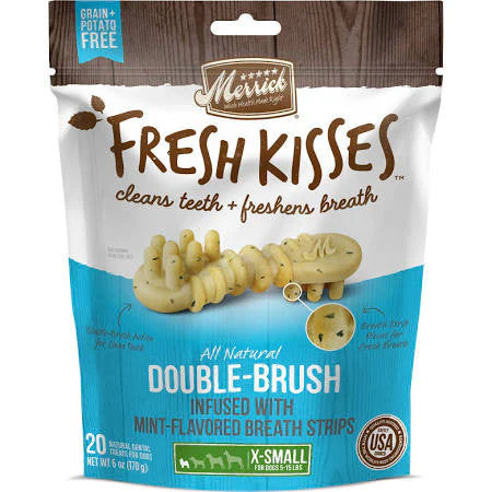 Merrick Fresh Kisses Xsmall Mint 20ct Bag {L+1x} 295797